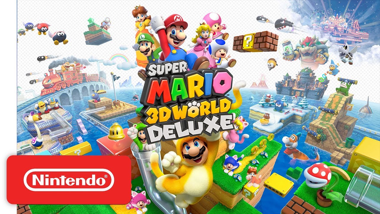 Nintendo switch super mario 3d world + bowser